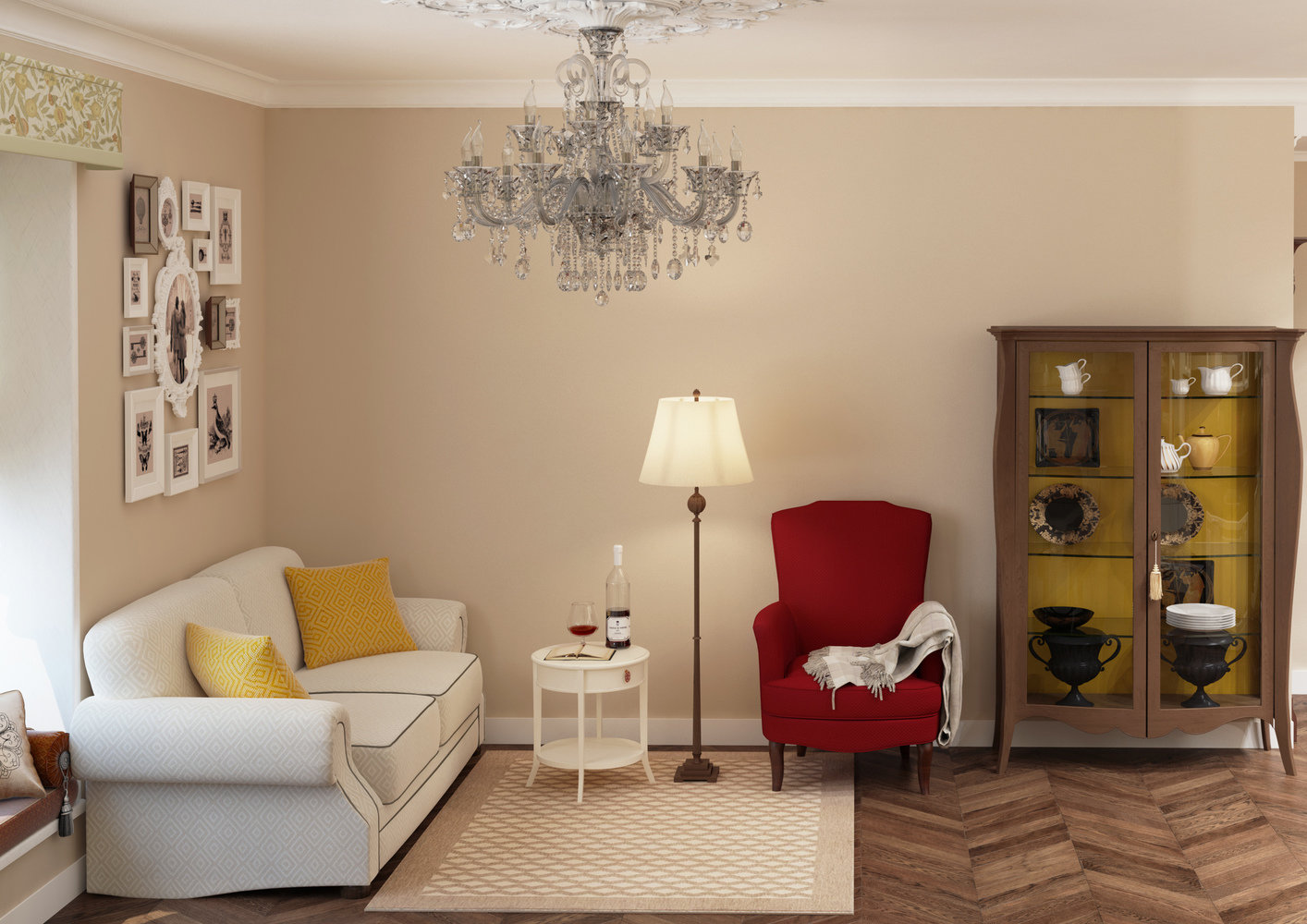 Фотография: Гостиная в стиле Классический, Квартира, Проект недели, Москва, Монолитный дом, 4 и больше, Более 90 метров, Юлия Панфилова – фото на INMYROOM Фотография: Гостиная в стиле Классический, Квартира, Проект недели, Москва, Монолитный дом, 4 и больше, Более 90 метров, Юлия Панфилова – фото на INMYROOM