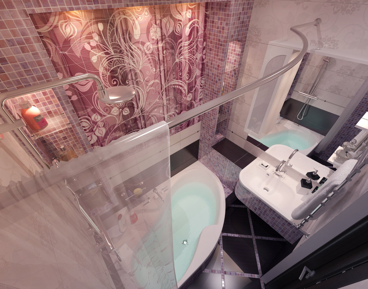 Фото из портфолио квартира с восточной изюминкой – фотографии дизайна интерьеров на INMYROOM Фото из портфолио квартира с восточной изюминкой – фотографии дизайна интерьеров на INMYROOM