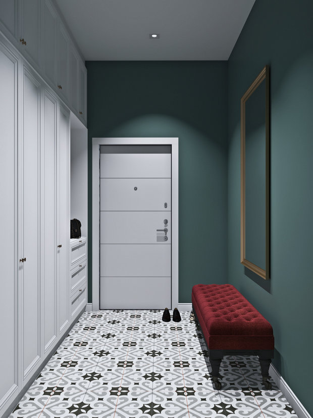 Фотография: Прихожая в стиле Классический, Современный, Проект недели, Московская область, Таунхаус, 4 и больше, Более 90 метров, Маргарита Зенова, Мария Ничипоренко – фото на INMYROOM
