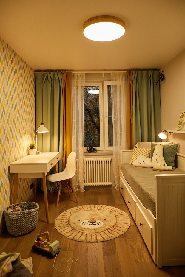 Фотография: Детская в стиле Скандинавский, Современный, Проект недели, Москва, 3 комнаты, 40-60 метров, Ольга Коркина – фото на INMYROOM