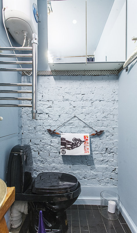 Фотография: в стиле , Эклектика, Квартира, Студия, Россия, Проект недели, Черный, Москва, Синий, Голубой, Герой InMyRoom, квартира дизайнера, Наталья Анахина, видео, Кирпичный дом, до 40 метров – фото на INMYROOM Фотография: в стиле , Эклектика, Квартира, Студия, Россия, Проект недели, Черный, Москва, Синий, Голубой, Герой InMyRoom, квартира дизайнера, Наталья Анахина, видео, Кирпичный дом, до 40 метров – фото на INMYROOM