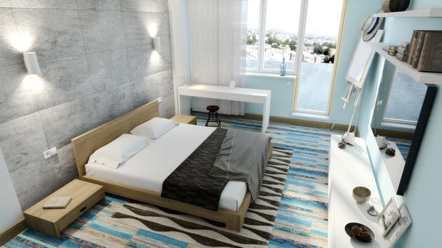 Фото из портфолио Спальня – фотографии дизайна интерьеров на INMYROOM