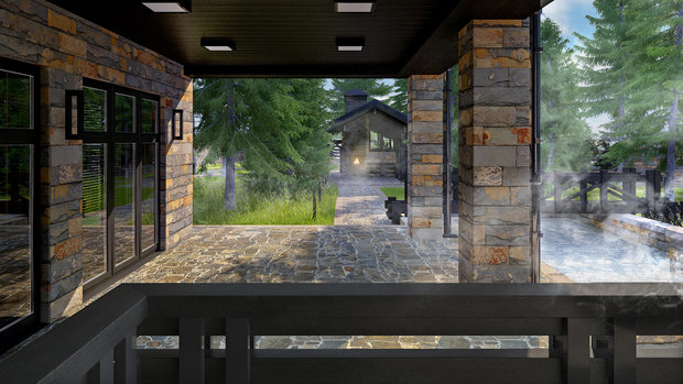 Фото из портфолио Дом на Новорижском шоссе – фотографии дизайна интерьеров на INMYROOM