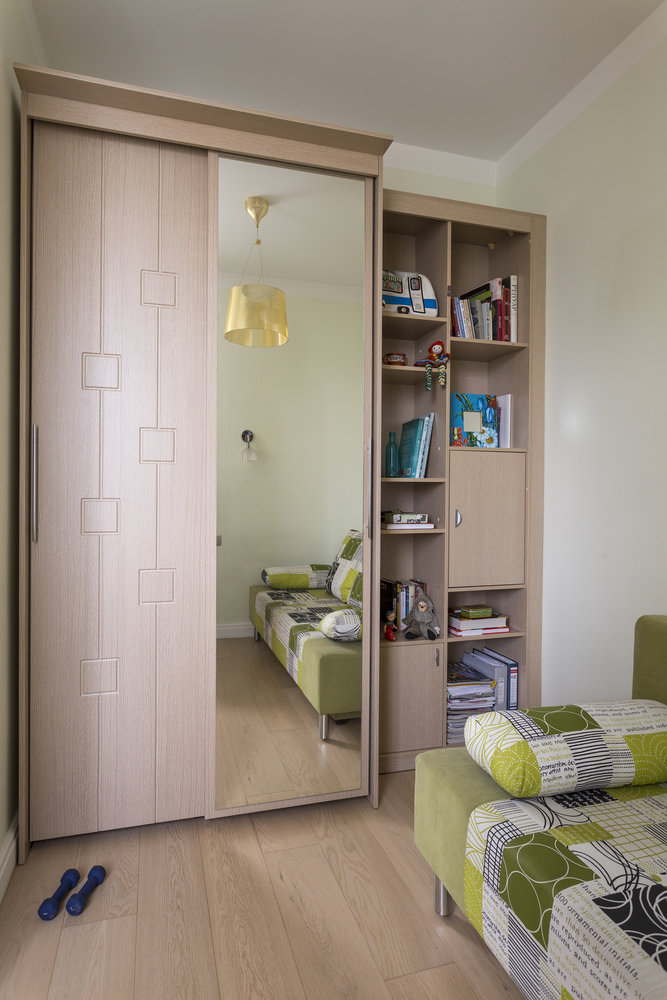 Фотография: Детская в стиле Современный, Квартира, Проект недели, Москва, Евгений Кулибаба, Монолитный дом, 2 комнаты, 40-60 метров, Мария Черкасова – фото на INMYROOM Фотография: Детская в стиле Современный, Квартира, Проект недели, Москва, Евгений Кулибаба, Монолитный дом, 2 комнаты, 40-60 метров, Мария Черкасова – фото на INMYROOM