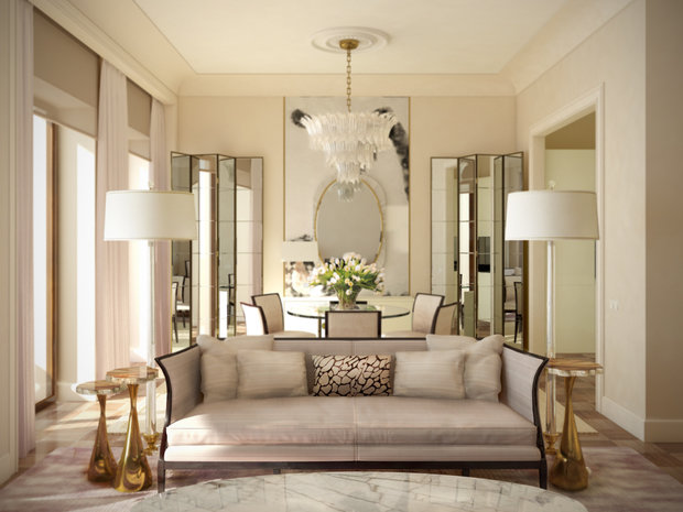 Фото из портфолио Квартира в Москве, Цветной бульвар – фотографии дизайна интерьеров на INMYROOM