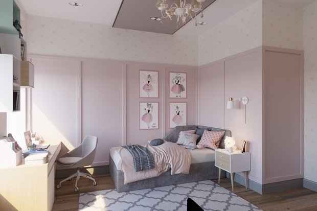 Фото из портфолио Интересный современный – фотографии дизайна интерьеров на INMYROOM