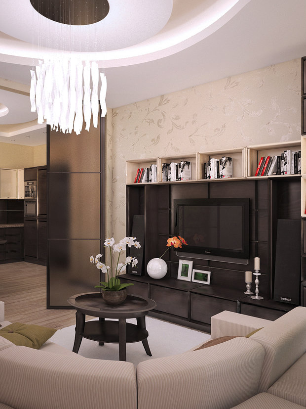 Фото из портфолио ГОСТИНАЯ – фотографии дизайна интерьеров на INMYROOM