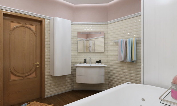 Фото из портфолио Дизайн ванной 9,5 м² – фотографии дизайна интерьеров на INMYROOM