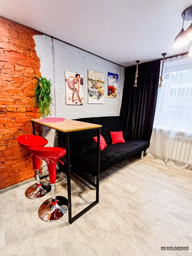 Фото из портфолио Яркий лофт – фотографии дизайна интерьеров на INMYROOM