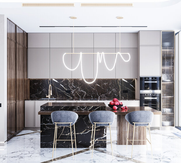 Фото из портфолио ДИЗАЙН ИНТЕРЬЕРА КВАРТИРЫ В ЖК СОБЫТИЕ – фотографии дизайна интерьеров на INMYROOM