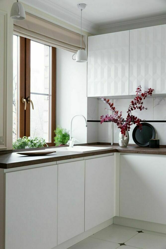 Фотография: в стиле , Кухня и столовая, Современный, Квартира, Советы, Хрущевка, RodenHome – фото на INMYROOM