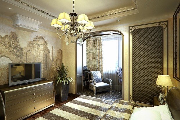 Фото из портфолио Квартира в ар-деко стиле – фотографии дизайна интерьеров на INMYROOM