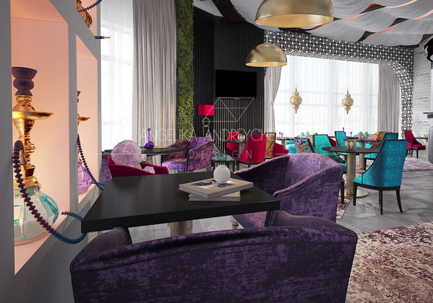Фото из портфолио Cafe  – фотографии дизайна интерьеров на INMYROOM