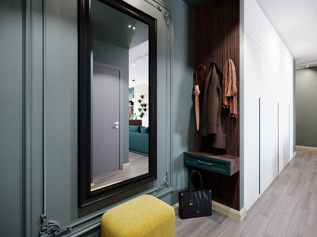 Фото из портфолио  Apartment «Summer garden»  – фотографии дизайна интерьеров на INMYROOM