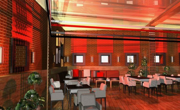 Фото из портфолио ✯ Спорт-бар(РФ) ✯ – фотографии дизайна интерьеров на INMYROOM