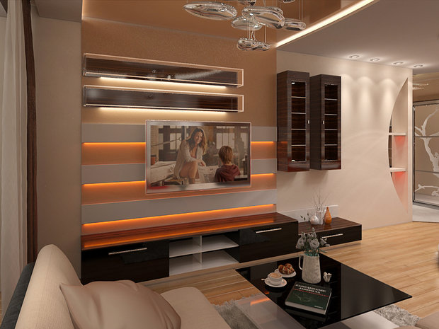 Фотография: Гостиная в стиле Современный – фото на INMYROOM