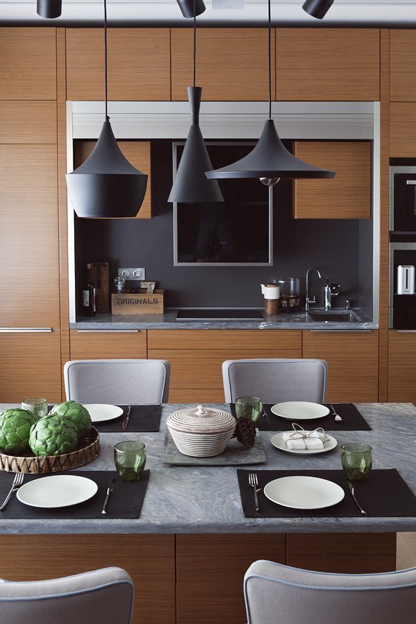 Фотография: Кухня и столовая в стиле Лофт, Современный, Малогабаритная квартира, Квартира, Дома и квартиры, Проект дня – фото на INMYROOM
