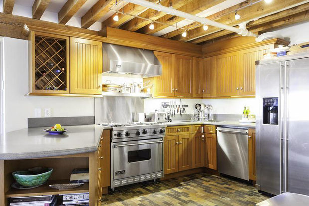 Фотография: Кухня и столовая в стиле Прованс и Кантри, Современный, Хай-тек, Квартира, Дома и квартиры – фото на INMYROOM