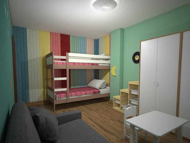 Фото из портфолио Детская – фотографии дизайна интерьеров на INMYROOM