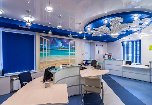 Фото из портфолио Офис "Аэротур" – фотографии дизайна интерьеров на INMYROOM