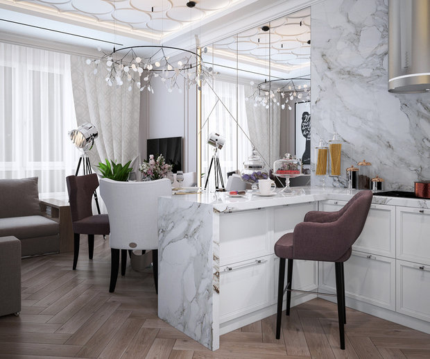 Фото из портфолио все по кругу – фотографии дизайна интерьеров на INMYROOM
