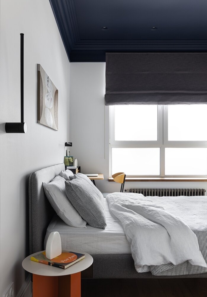 Фотография: Спальня в стиле Современный, Квартира, Проект недели, Москва, 2 комнаты, 40-60 метров, Volume – фото на INMYROOM Фотография: Спальня в стиле Современный, Квартира, Проект недели, Москва, 2 комнаты, 40-60 метров, Volume – фото на INMYROOM