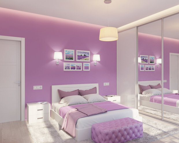 Фото из портфолио Цветной минимализм – фотографии дизайна интерьеров на INMYROOM