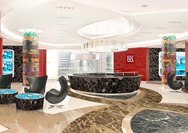 Фото из портфолио Офис компании Лукойл в Дубае. – фотографии дизайна интерьеров на INMYROOM