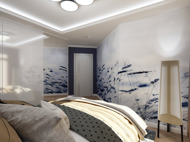 Фото из портфолио Дизайн спальни Опалиха О2 – фотографии дизайна интерьеров на INMYROOM