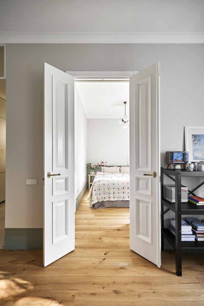 Фотография: Спальня в стиле Скандинавский, Эклектика, Винтажный, Современный, Квартира, Проект недели, Санкт-Петербург, Кирпичный дом, 3 комнаты, 60-90 метров, DSGN HUB – фото на INMYROOM Фотография: Спальня в стиле Скандинавский, Эклектика, Винтажный, Современный, Квартира, Проект недели, Санкт-Петербург, Кирпичный дом, 3 комнаты, 60-90 метров, DSGN HUB – фото на INMYROOM