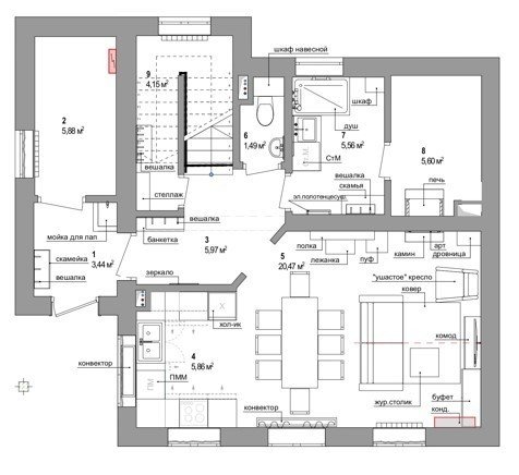 Фото из портфолио Коттедж – фотографии дизайна интерьеров на INMYROOM