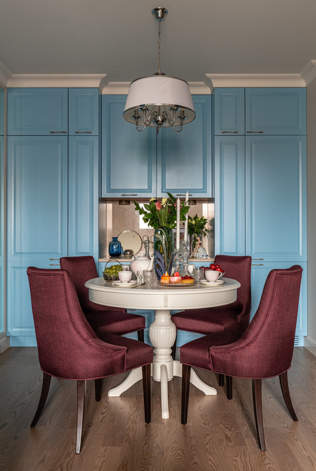 Фотография: Кухня и столовая в стиле Классический, Современный, Квартира, Проект недели, Реутов, Монолитный дом, 2 комнаты, 40-60 метров, Наталья Широкорад – фото на INMYROOM