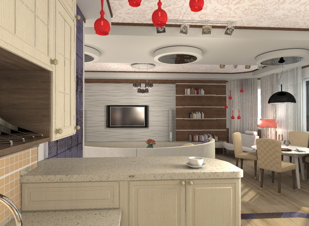 Фото из портфолио Дом- яхта)наброски гостиной – фотографии дизайна интерьеров на INMYROOM