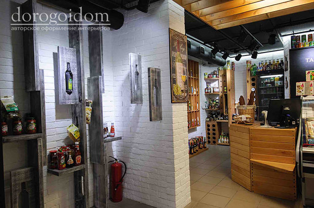 Фото из портфолио Гастрономический бутик  Bonne Vie – фотографии дизайна интерьеров на InMyRoom.ru