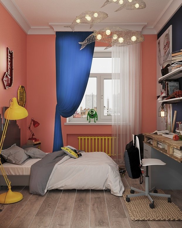 Фото из портфолио Детская лофт – фотографии дизайна интерьеров на INMYROOM