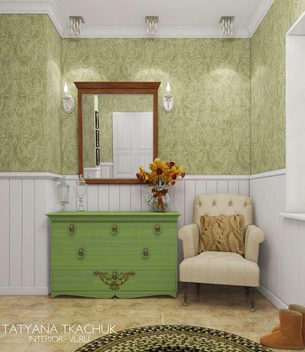 Фото из портфолио Уютный прованс – фотографии дизайна интерьеров на InMyRoom.ru
