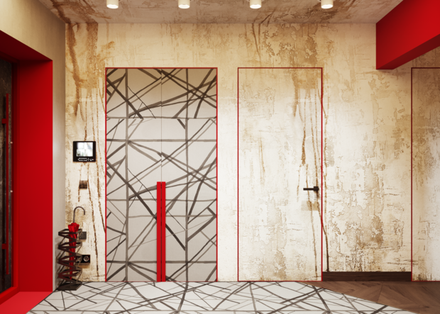 Фотография: Прихожая в стиле Лофт, Эклектика, Квартира, Проект недели, Москва, 3 комнаты, 60-90 метров, Алена Горская – фото на INMYROOM