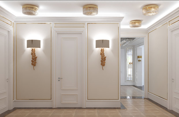 Фото из портфолио Неоклассика. – фотографии дизайна интерьеров на INMYROOM