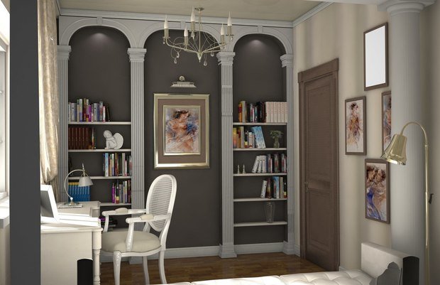 Фото из портфолио Коттедж в п. Родные Просторы. – фотографии дизайна интерьеров на INMYROOM