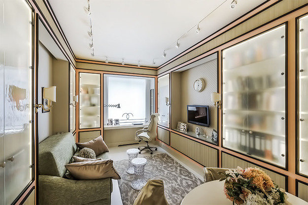 Фотография: Гостиная в стиле Классический, Современный, Кабинет, Интерьер комнат – фото на INMYROOM Фотография: Гостиная в стиле Классический, Современный, Кабинет, Интерьер комнат – фото на INMYROOM