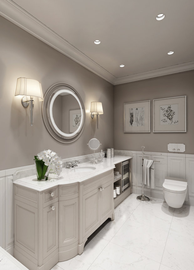 Фото из портфолио Дом на Тверской – фотографии дизайна интерьеров на INMYROOM