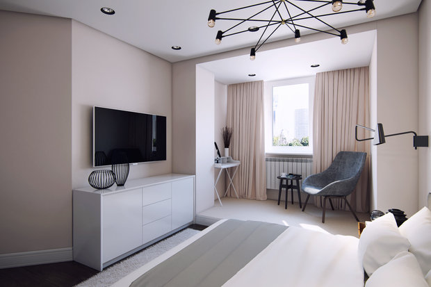 Фото из портфолио Минимализм – фотографии дизайна интерьеров на INMYROOM