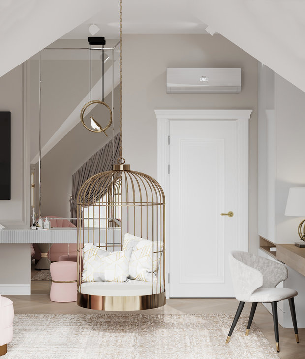 Фото из портфолио Детская "Весенний сад" – фотографии дизайна интерьеров на INMYROOM