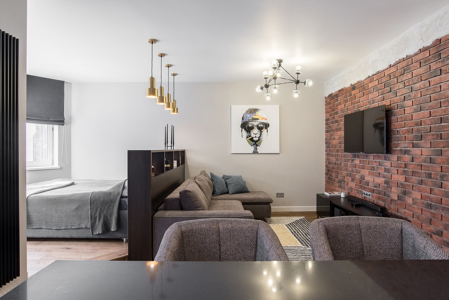 Фотография: Гостиная в стиле Лофт, Советы, как оформить интерьер, советы профи, энциклопедия_интерьер, Маргарита Фомина, Анастасия Шабельская, Виктория Иванова, ошибки в ремонте – фото на INMYROOM Фотография: Гостиная в стиле Лофт, Советы, как оформить интерьер, советы профи, энциклопедия_интерьер, Маргарита Фомина, Анастасия Шабельская, Виктория Иванова, ошибки в ремонте – фото на INMYROOM