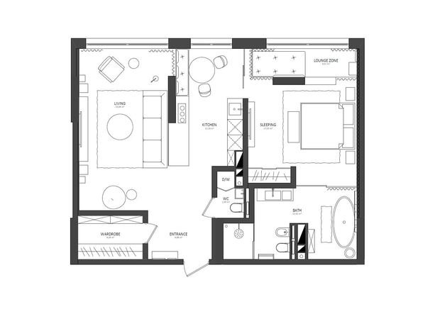 Фото из портфолио Blossom – фотографии дизайна интерьеров на INMYROOM