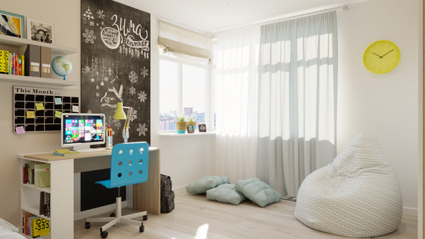 Фото из портфолио Квартира с характером – фотографии дизайна интерьеров на INMYROOM