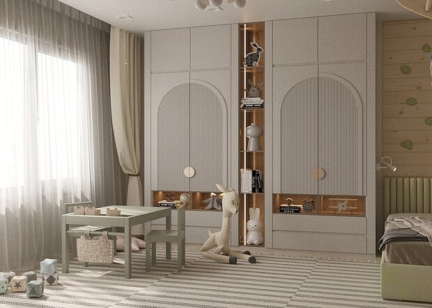 Фото из портфолио Детская  – фотографии дизайна интерьеров на INMYROOM