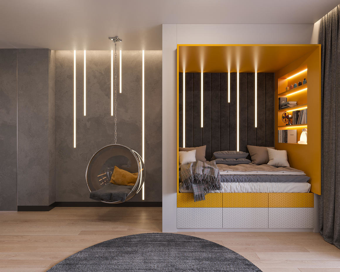 Фото из портфолио Современный стиль в квартире на 4-ой Советской - 166 кв. метров – фотографии дизайна интерьеров на INMYROOM Фото из портфолио Современный стиль в квартире на 4-ой Советской - 166 кв. метров – фотографии дизайна интерьеров на INMYROOM