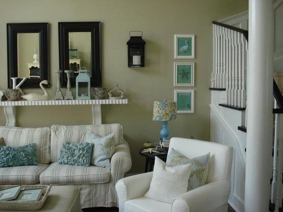 Фотография: Гостиная в стиле Прованс и Кантри, Классический, Современный – фото на InMyRoom.ru