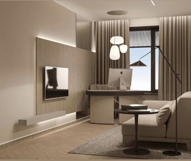 Фото из портфолио Мои проекты – фотографии дизайна интерьеров на INMYROOM